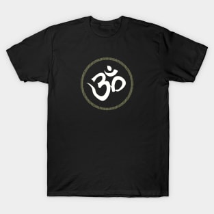 Spiritual Om Yoga Meditation Symbol T-Shirt